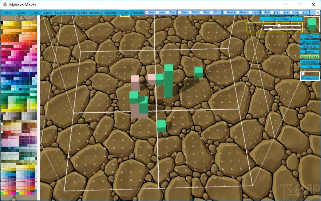 MyVoxelMaker下载,三维像素建模软件,动画制作,模型设计,3d制作