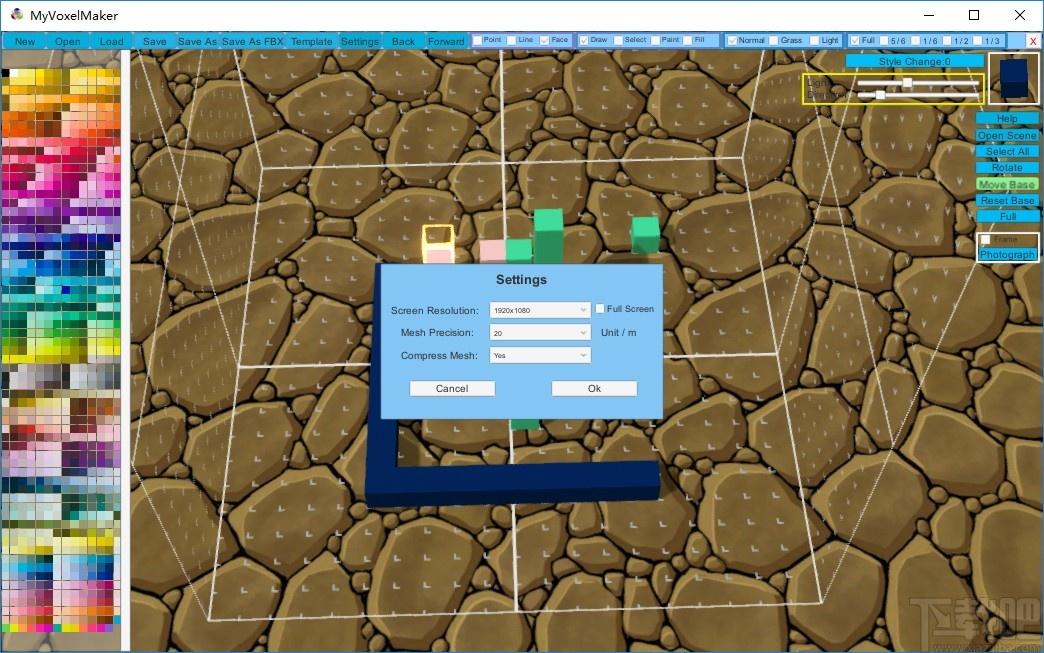 MyVoxelMaker下载,三维像素建模软件,动画制作,模型设计,3d制作