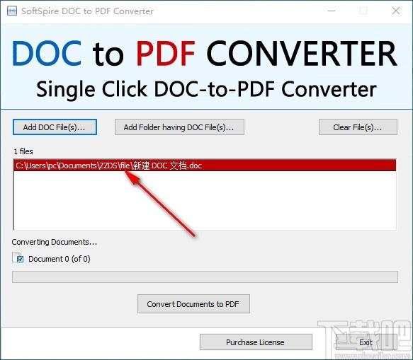 SoftSpire DOC to PDF Converter下载,DOC转PDF工具,DOC转PDF