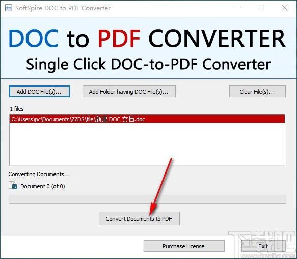 SoftSpire DOC to PDF Converter下载,DOC转PDF工具,DOC转PDF
